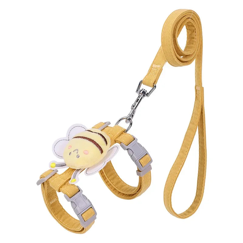 Adjustable dog and cat leash