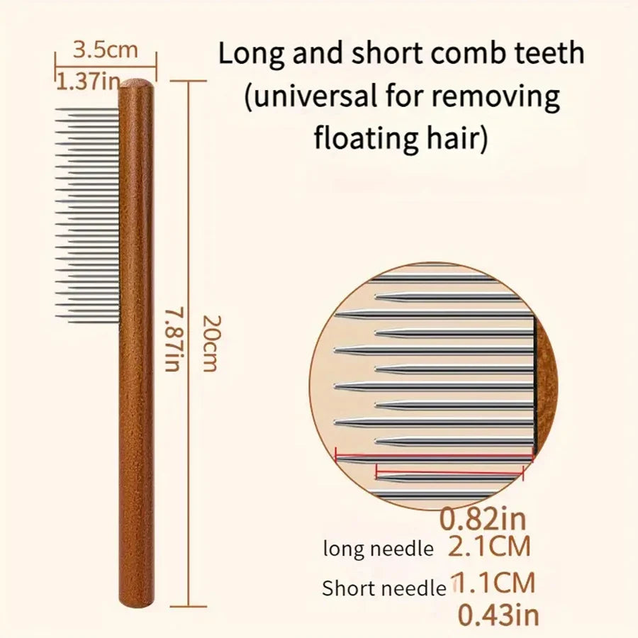 Pet Comb, Comb, Cat and Dog Floating Hair Removal Solid