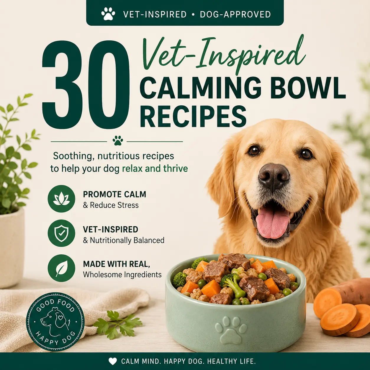 30 Vet-Inspired Calming Bowl Recipes - Chewpie