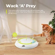 Nteractive Cat Toys with Automatic Feather Mice & No Touch Sensor Required