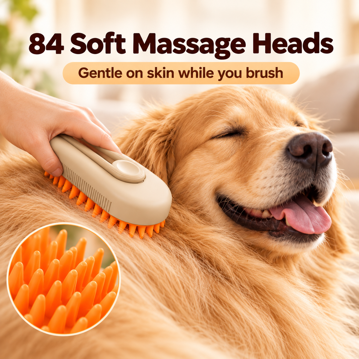Chewpie™ Deshedding & Massage Brush