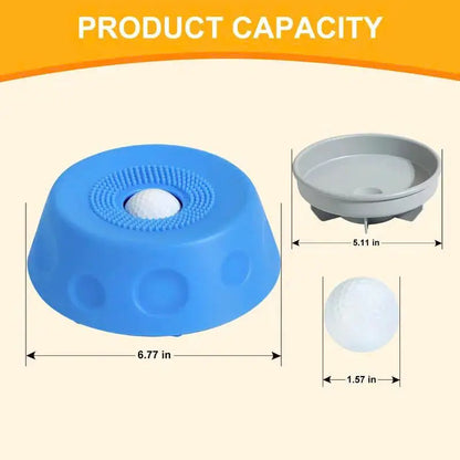 3-in-1 Calming Dog Bowl Chewpie