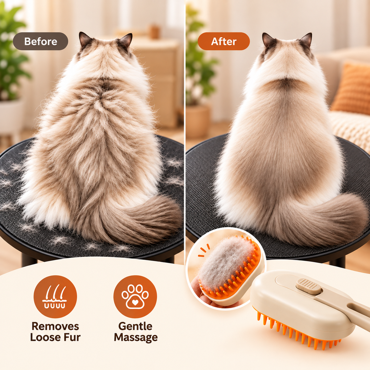 Chewpie™ Deshedding & Massage Brush
