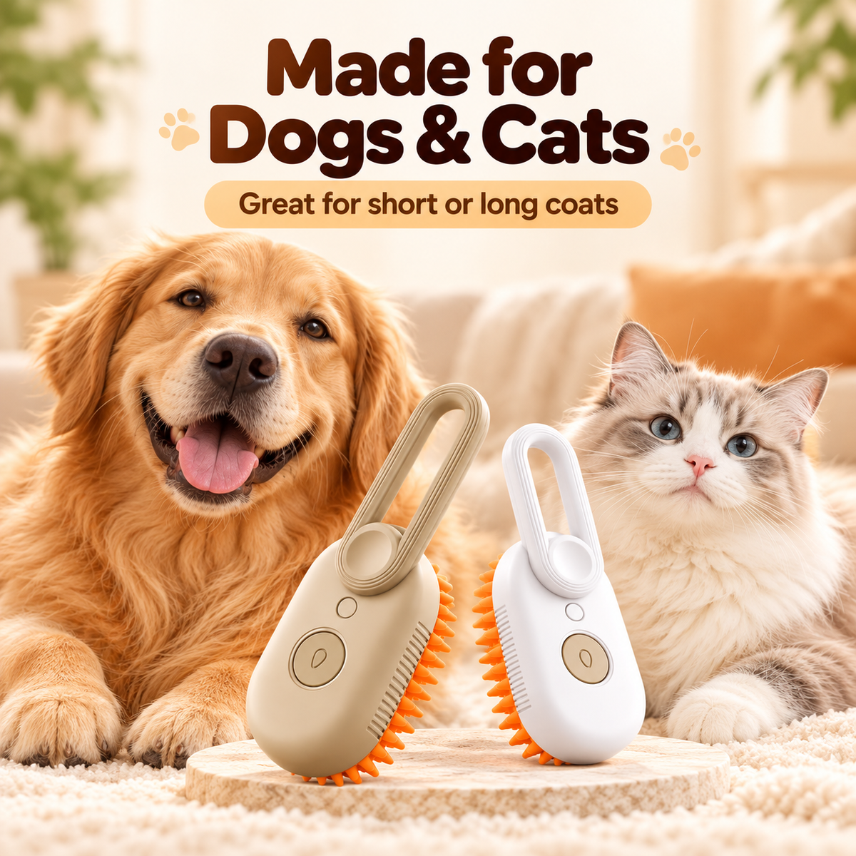 Chewpie™ Deshedding & Massage Brush