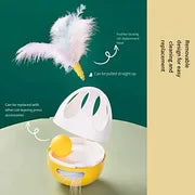 Interactive Cat Feather Toys, Catnip