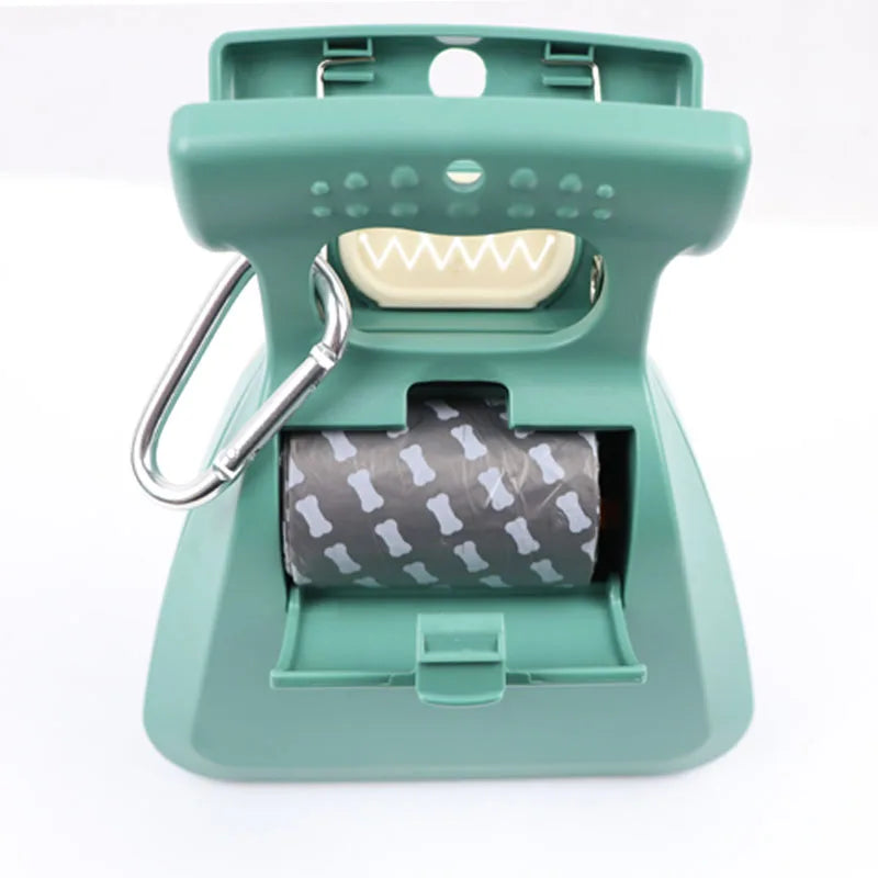 Dog poop scooper with 1 bag