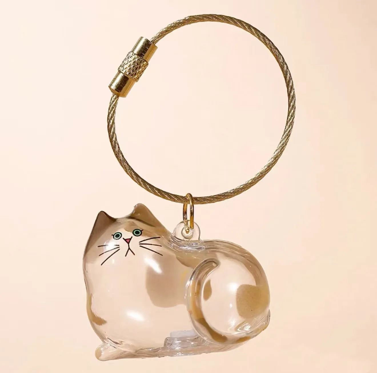Pet Hair Keepsake Box Memorial Bottle for Cat Fur Storage