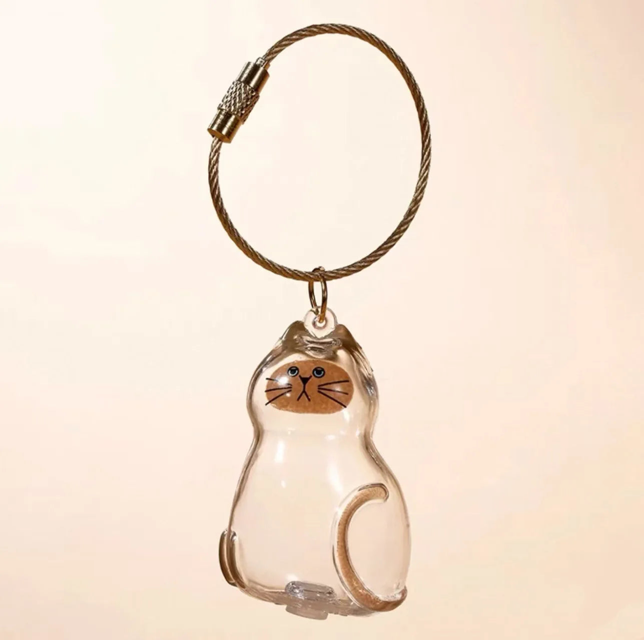 Pet Hair Keepsake Box Memorial Bottle for Cat Fur Storage