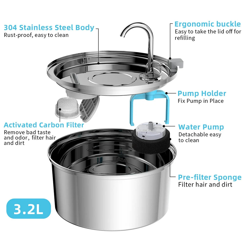 Stainless Steel Mega Fountain