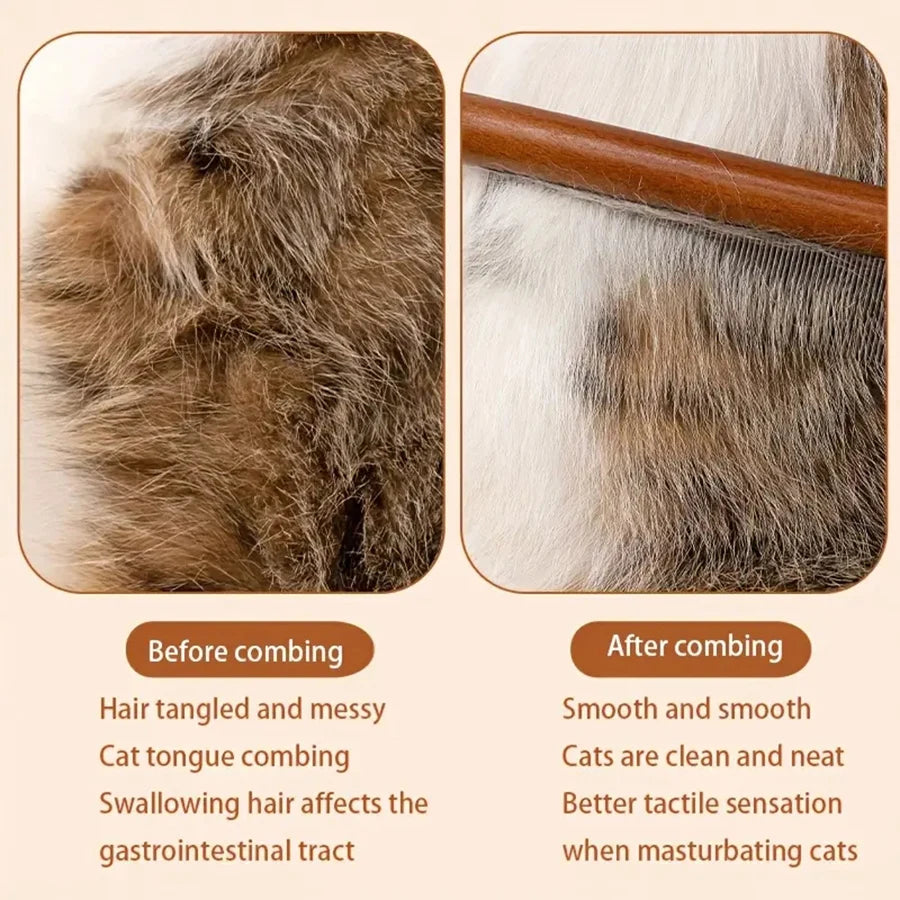 Pet Comb, Comb, Cat and Dog Floating Hair Removal Solid