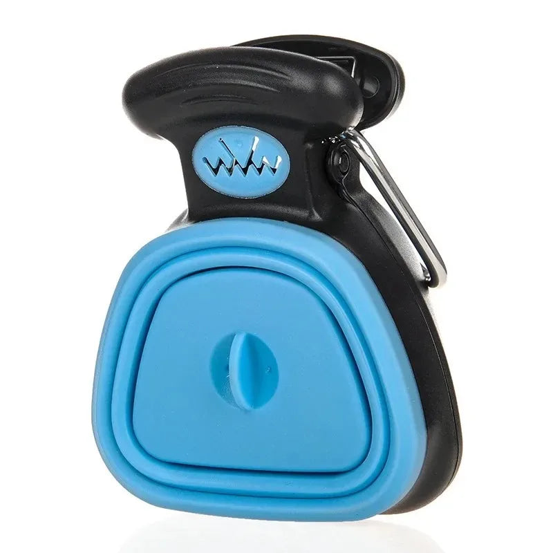 Dog poop scooper with 1 bag