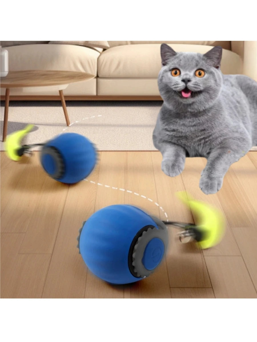 Cat Ball Toy, Automatic Rolling Ball