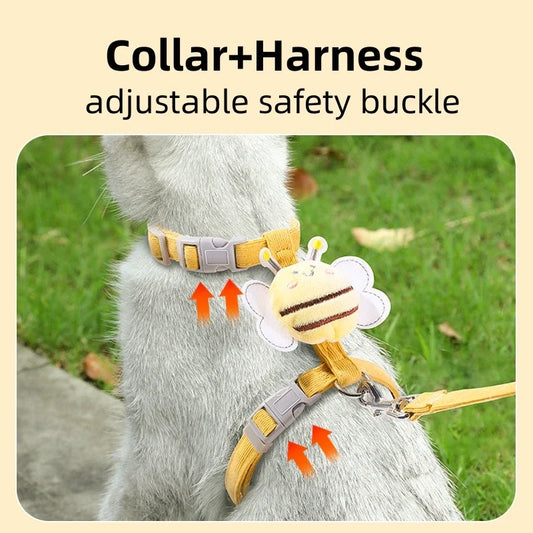 Adjustable dog and cat leash