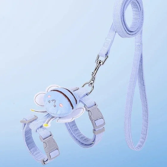 Adjustable dog and cat leash