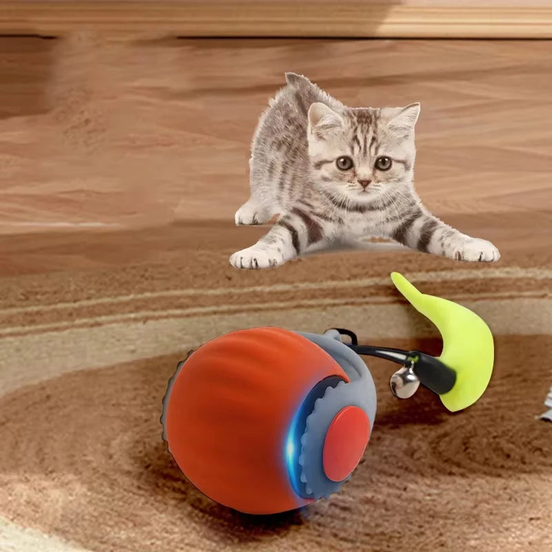 Cat Ball Toy, Automatic Rolling Ball