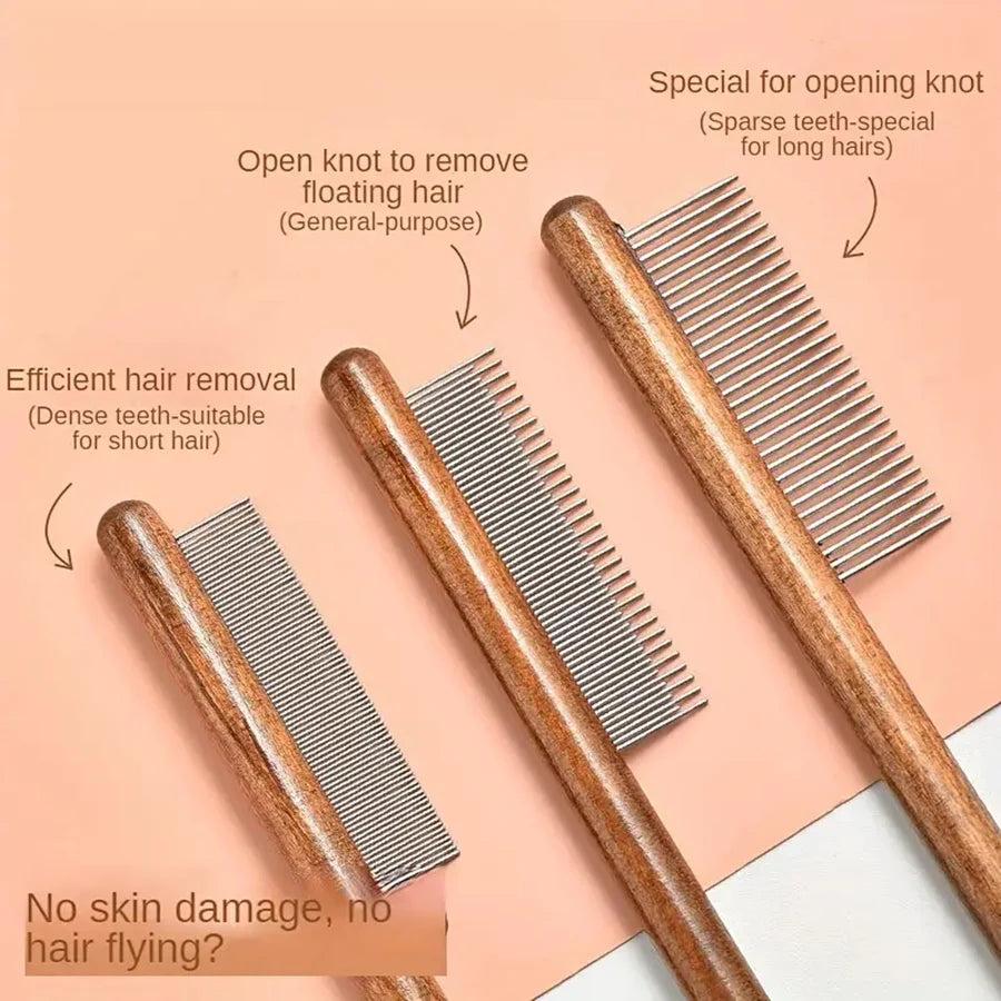 Pet Comb, Comb, Cat and Dog Floating Hair Removal Solid