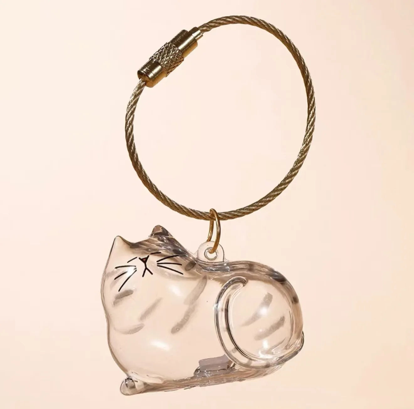 Pet Hair Keepsake Box Memorial Bottle for Cat Fur Storage