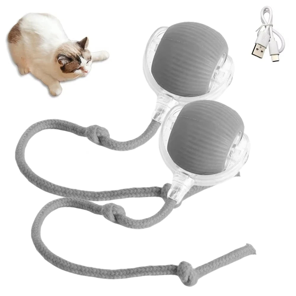 Cat Ball Toy, Automatic Rolling Ball