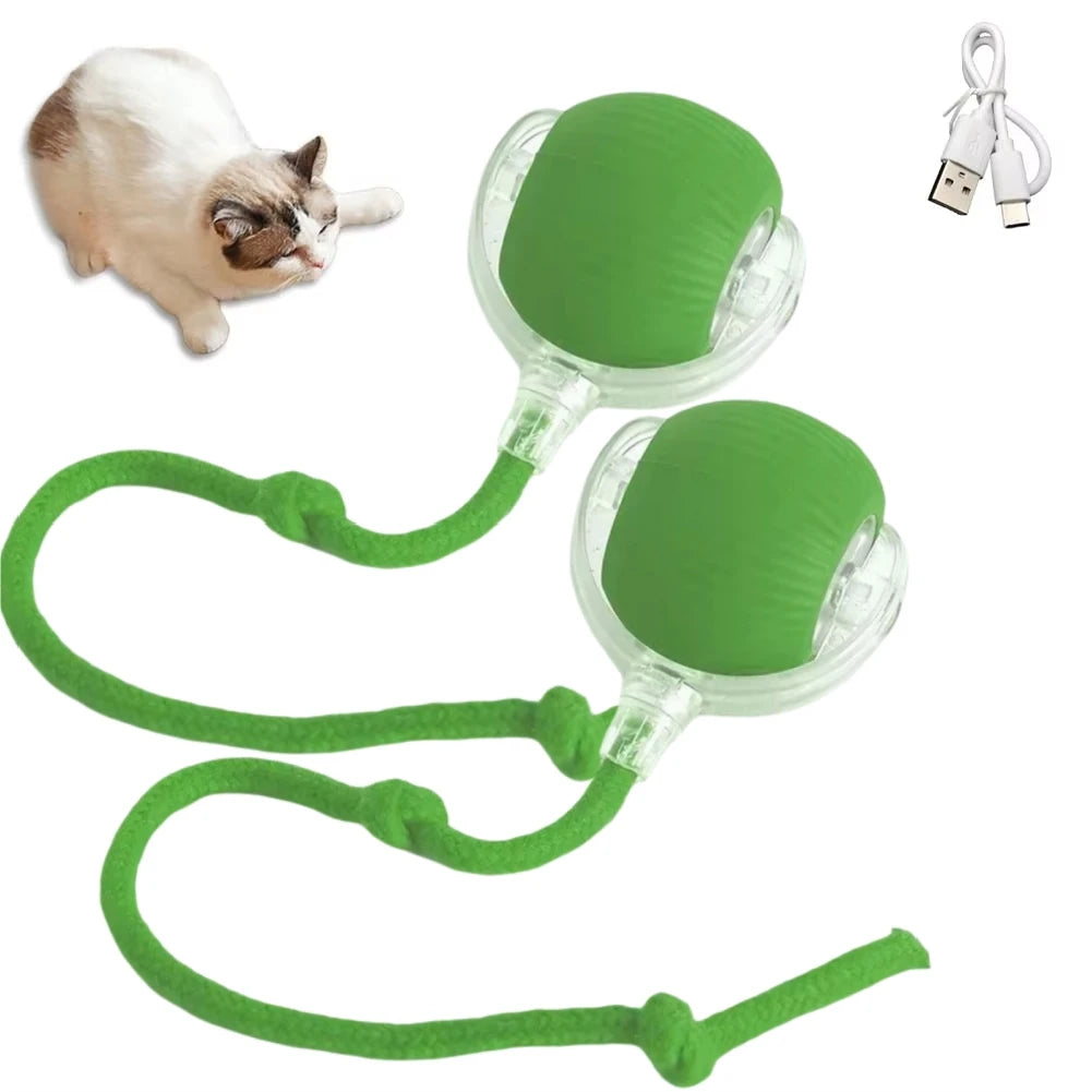 Cat Ball Toy, Automatic Rolling Ball