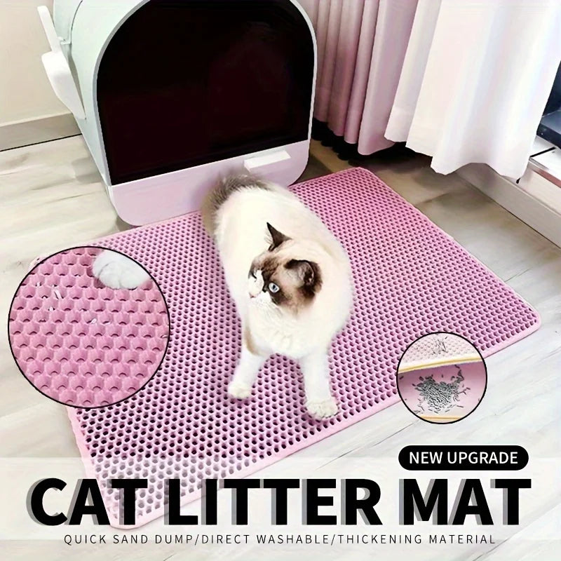 1Pc Large Size Cat Litter Mat