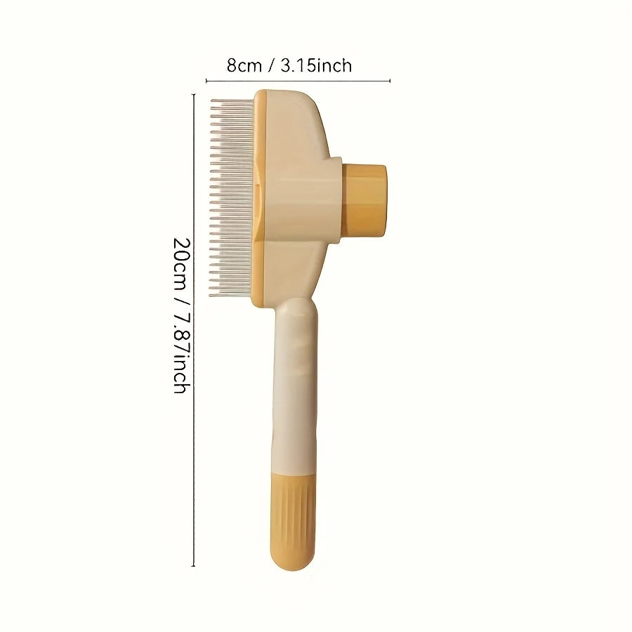 Dogs & Cats Hair Knot Comb To Remove Floating Hair Brush Cat Grooming Pet Self-cleaning Comb, Dog Grooming Comb