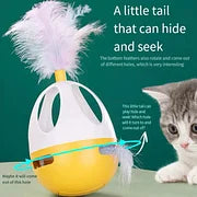 Interactive Cat Feather Toys, Catnip